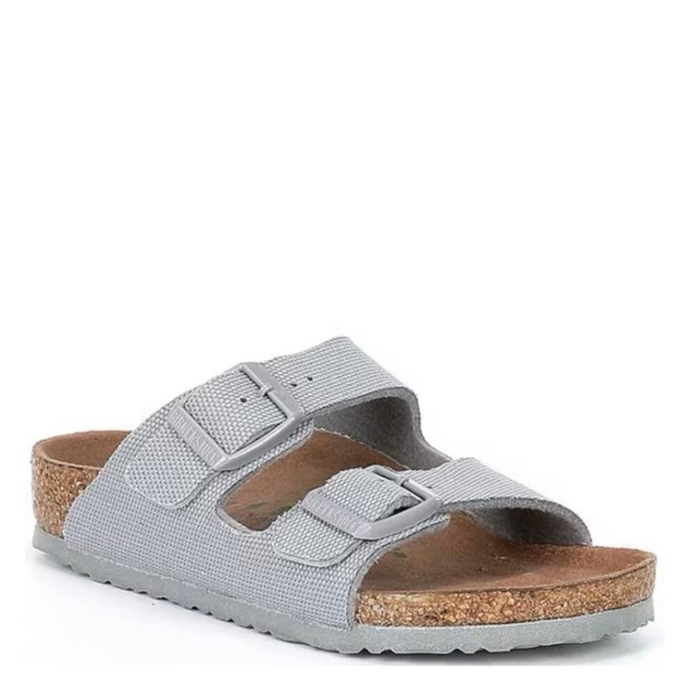 BIRKENSTOCK Kid's 170 27 US 9 9.5 Arizona Banded Buckle Vegan Sandal Shoes Gray